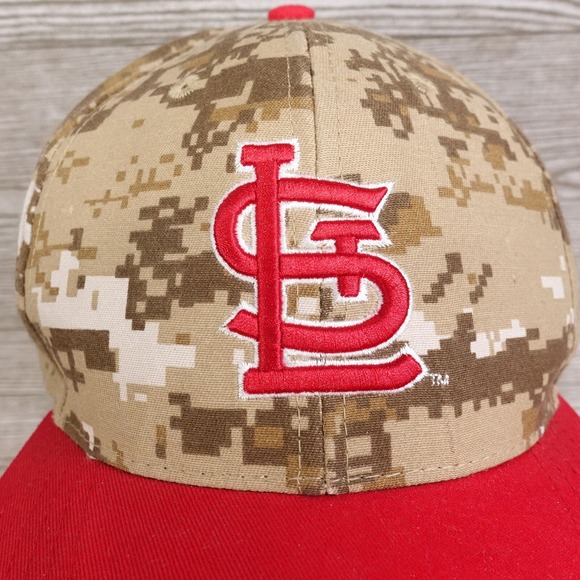 ST LOUIS CARDINALS LOGO DIGI CAMO MELONWEAR SNAPBACK BASEBALL HAT CAP - Picture 2 of 8